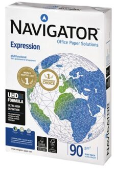 Kopieerpapier Navigator Expression A4 90gr wit 500vel