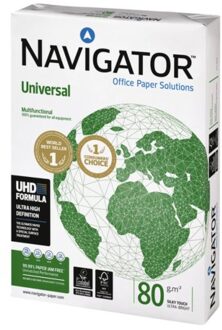 Kopieerpapier Navigator Universal A3 80gr wit 500vel