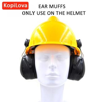 KopiLova Hoge Quanlity Oorwarmers Oor Protector Industrie Anti Noise Gehoorbescherming Sound Proof Oorbeschermer Alleen Gebruik op Helm