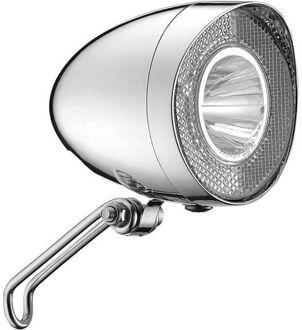 koplamp Chroom dynamo Led zilver Multikleur