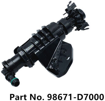 Koplamp Koplamp Spuiten Juiste Nozzle Wasmachine Spray Actuator Telescoop Voor Hyundai Tucson Tl 98672D7000 98672-D7000 LH