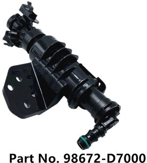 Koplamp Koplamp Spuiten Juiste Nozzle Wasmachine Spray Actuator Telescoop Voor Hyundai Tucson Tl 98672D7000 98672-D7000 RH