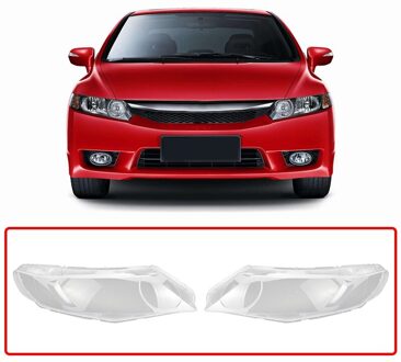 Koplamp Lampen Cover Transparante Lampenkap Lamp Shell Maskers Koplamp Cover Lens Voor Honda Civic 2006