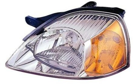 KOPLAMP LINKS H4 enkel vanaf 2002 , Oranje Knipperlicht inclusief MOTOR