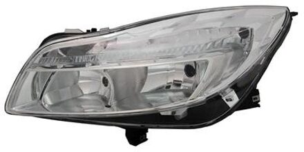 KOPLAMP LINKS H7+H1 inclusief STELMOTOR