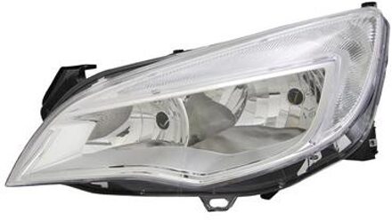 KOPLAMP LINKS H7+H7 inclusief STELMOTOR