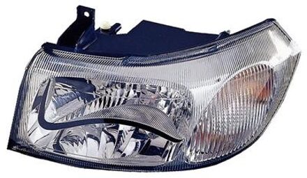 Koplamp Links Met Knipperlicht Binnen Chrome