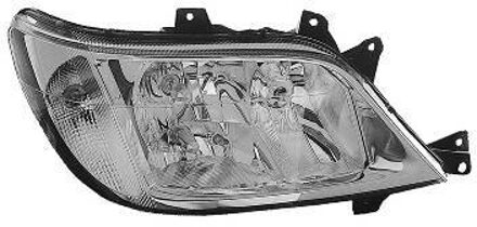 KOPLAMP RECHTS MET KNIPPERLICHT vanaf 09/'02+ H7+H3 zonder MISTLICHTGAT