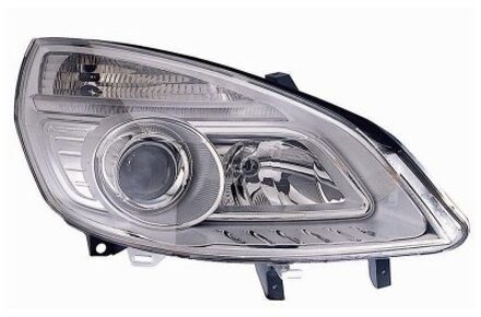 KOPLAMP RECHTS MET KNIPPERLICHT vanaf 8/'06 H7+H1 inclusief MOTOR