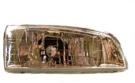 KOPLAMP RECHTS vanaf 10/'98 Helder glas