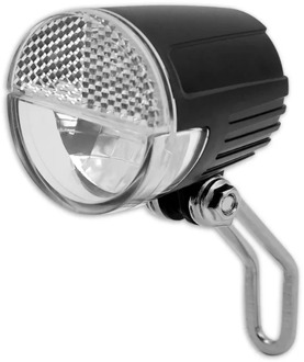 Koplamp Sensor led 30 lux dynamo zwart