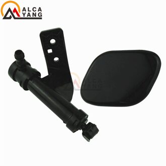 Koplamp Wasmachine Lift Cilinder Sproeikop Jet En Cover Cap Voor Hyundai Santa Fe IX45 98681-A1000 & 98682-A1000 LH & RH LH-mondstuk hoes Cap