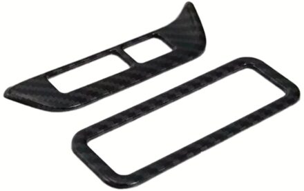 Koplampen Koplamp Lampen Switch Knop Frame Decoratie Cover Trim Fit Voor Lexus Ux 200 250H 19-20 abs Carbon Fiber