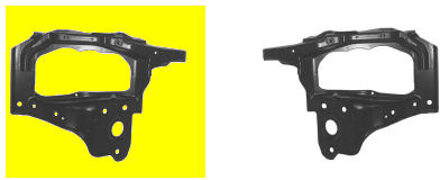 Koplamppaneel Rechts