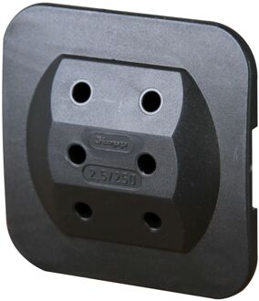 Kopp 174905008 Type C (Europlug) Type C (Europlug) Zwart netstekker adapter