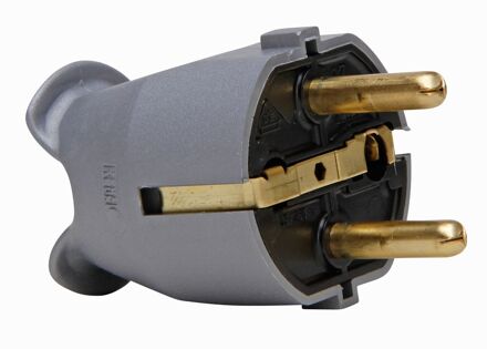 Kopp Aardingsstekker Achteringang Grijs