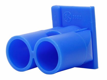 Kopp Abb Inzetstuk 16mm 2-voudig Voor Hollewanddoos 4st.