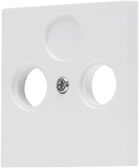 Kopp Afdekplaat Athenis Coax Mat-wit