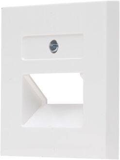 Kopp Afdekplaat/Centraalplaat - Athenis HK07 - 2-voudig UAE/UTP - Helder Glans Wit