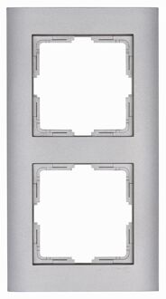 Kopp Afdekraam Athenis Ip44 2-voudig Staal