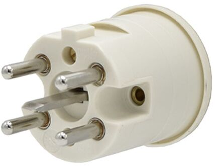 Kopp Elektrische Stekker Perilex 5p Recht Wit