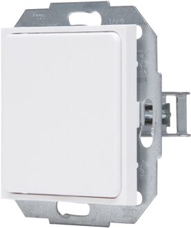 Kopp Enkele Afdekplaat Athenis Mat-wit