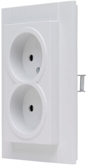 Kopp Inbouwstopcontact Athenis Ongeaard 1-polig Grijs Ip20