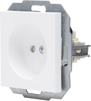 Kopp Inbouwstopcontact Athenis Ongeaard 1-polig Wit Ip20