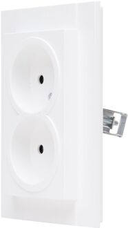 Kopp Inbouwstopcontact Athenis Ongeaard 1-polig Wit Ip20