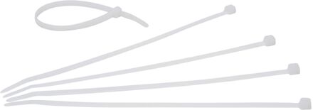 Kopp Kabelbinder Transparant 3x25st. 2,5x100mm 3,6x150mm En 4,6x200mm