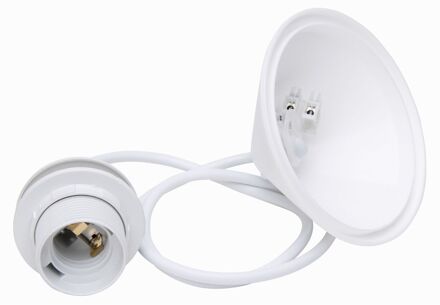 Kopp Snoerpendel E27 Met Kap 110mm Wit