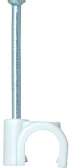 Kopp Spijkerclip 4-7mm Grijs 100 Stuks