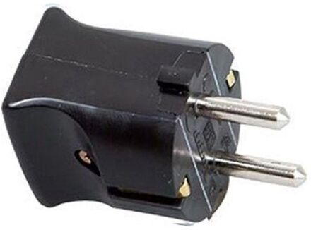 Kopp Stekker Met Randaarde - Zwart