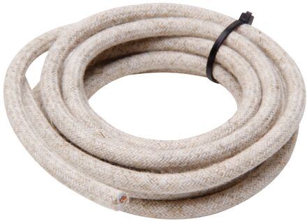 Kopp Textielsnoer 2m 2x0,75 Mm² Linnen