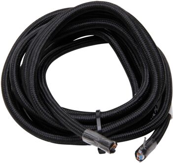 Kopp Textielsnoer 2m 2x0,75 Mm² Zwart