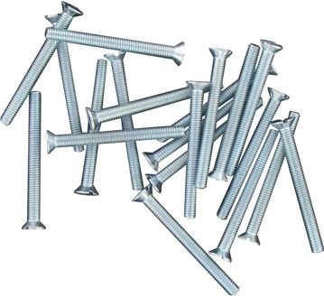 Kopp Universele Schroef Verzonken Kop - 3x30mm - 20 Stuks