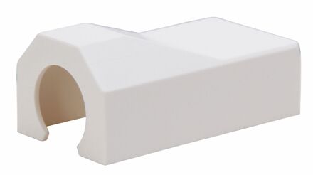 Kopp Verloopstuk Kabelgoot 25x13mm Naar Buis 5/8" 16mm Wit