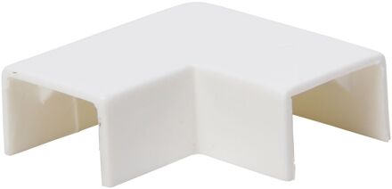 Kopp Vlakhoekstuk Voor Goot 15x10mm Wit