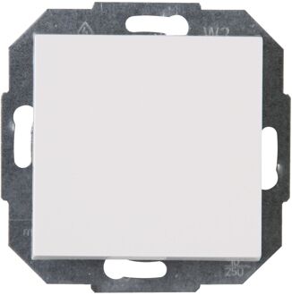 Kopp Wisselschakelaar - Athenis HK07 - Inbouw - 1-voudig Enkel Schakelaar - Helder Glans Wit