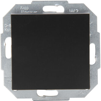 Kopp Wisselschakelaar - Athenis HK07 - Inbouw - 1-voudig Enkel Schakelaar - Mat Zwart