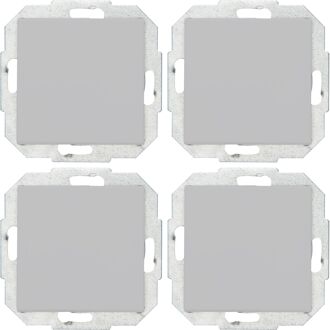 Kopp Wisselschakelaar Athenis Mat Grijs 4st