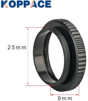 Koppace Microscoop Lens C-Mount-Interface Adapter Ring 25Mm Installatie Size Industriële Microscoop Camera Extension Ring