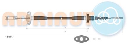 Koppelingkabel 480117