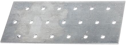 Koppelplaat - Verzinkt Staal - 140x60x2mm