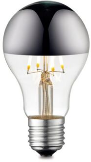 kopspiegellamp LED E27 4W - helder/chroom