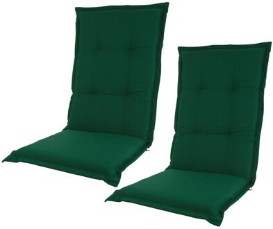 Kopu 2 stuks Kopu® Prisma Forest Green Tuinkussen Hoge Rug - Groen