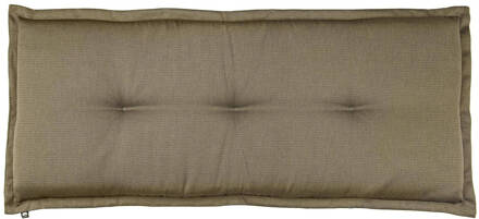 Kopu Kopu® Manchester Bankkussen 120x50 cm - Taupe - Hoogwaardige stof Bruin