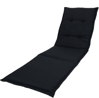 Kopu Kopu® Prisma Black - Extra Comfortabel Ligbedkussen 195x60 cm - Zwart