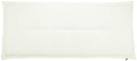 Kopu Kopu® Prisma Ivory - Hoogwaardig Comfortabel Bankkussen 120x50 cm Wit