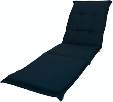 Kopu Kopu® Prisma Navy - Extra Comfortabel Ligbedkussen 195x60 cm - Blauw